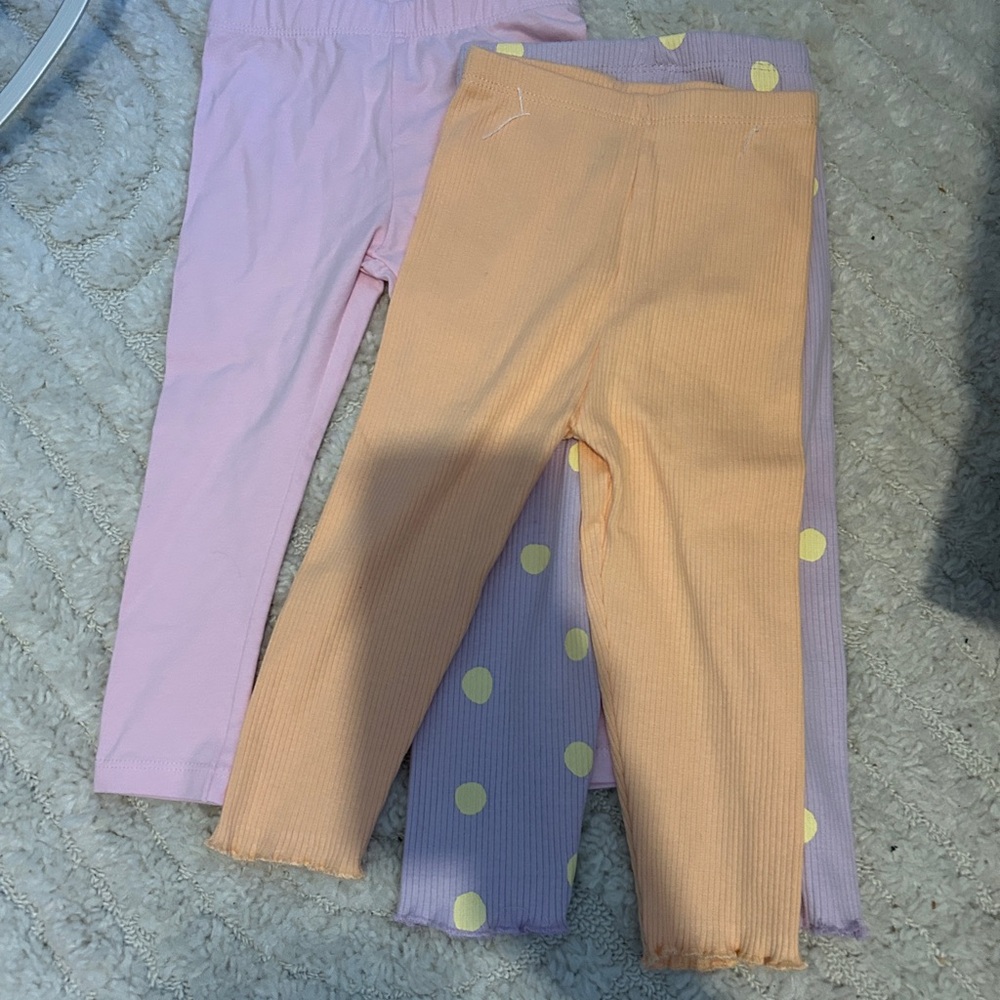 INFINITY Kids Pink Leggings